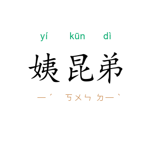 姨昆弟