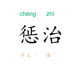 惩治