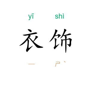 衣饰