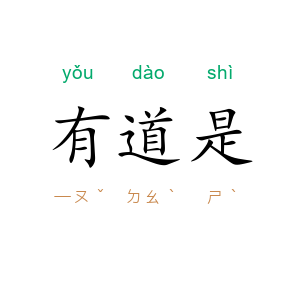 有道是