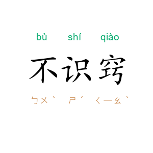 不识窍