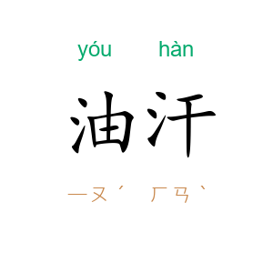 油汗