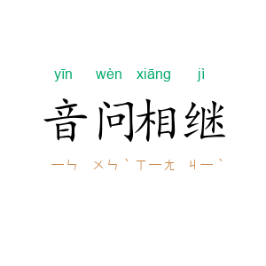 音问相继