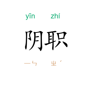 阴职