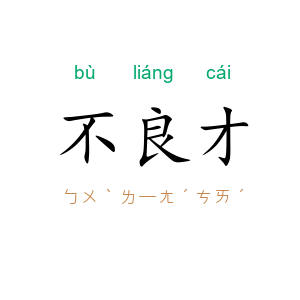 不良才