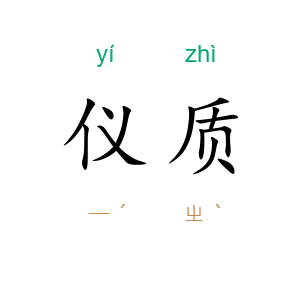 仪质