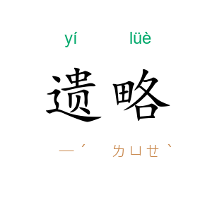 遗略