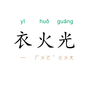 衣火光