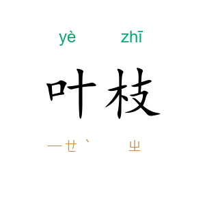 叶枝