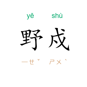 野戍