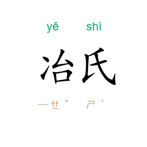 冶氏