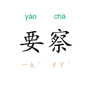 要察