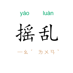摇乱