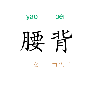腰背