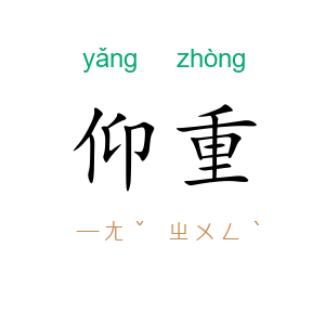 仰重