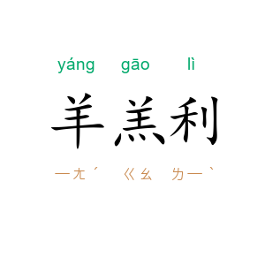 羊羔利
