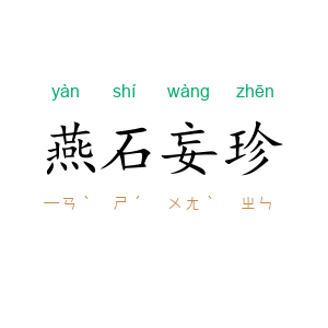 燕石妄珍