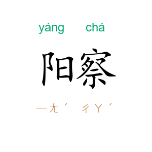 阳察