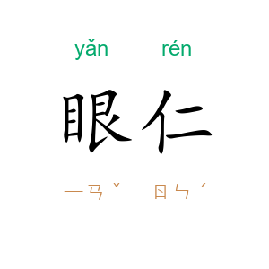 眼仁
