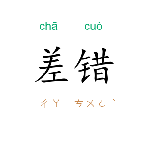 差错