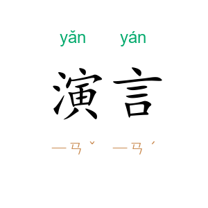 演言