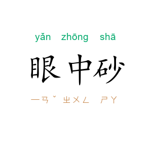 眼中砂