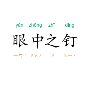 眼中之钉