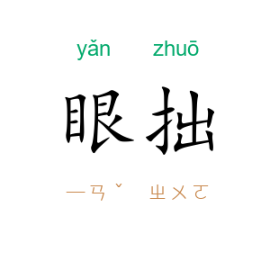 眼拙