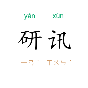 研讯