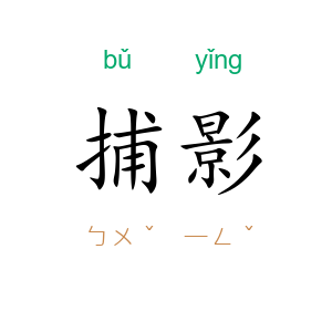 捕影