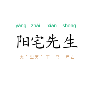 阳宅先生