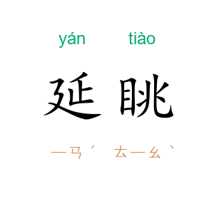 延眺