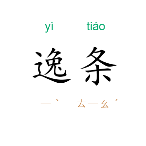逸条