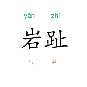 岩趾