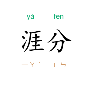 涯分