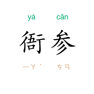 衙参
