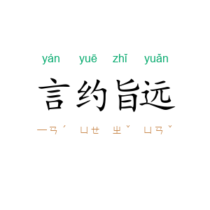 言约旨远