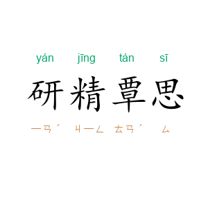 研精覃思