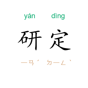 研定