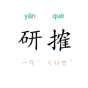 研搉