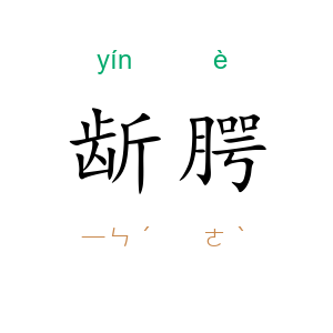 龂腭
