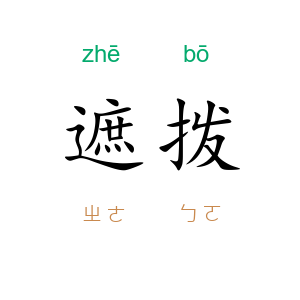 遮拨