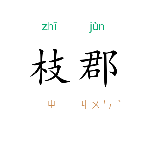 枝郡