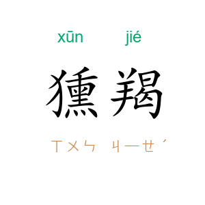 獯羯