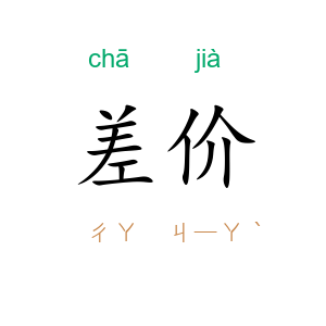 差价