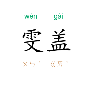 雯盖