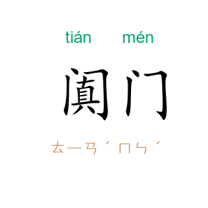 阗门