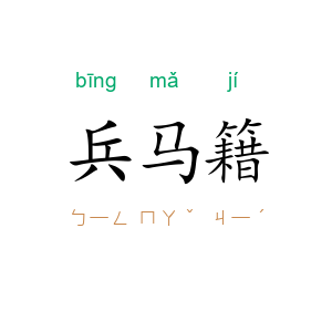 兵马籍