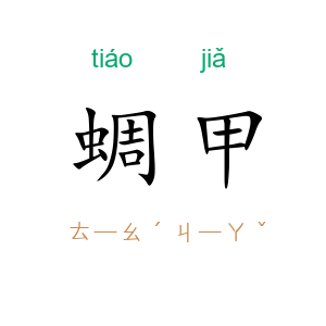 蜩甲