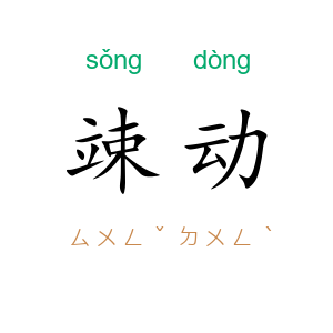竦动